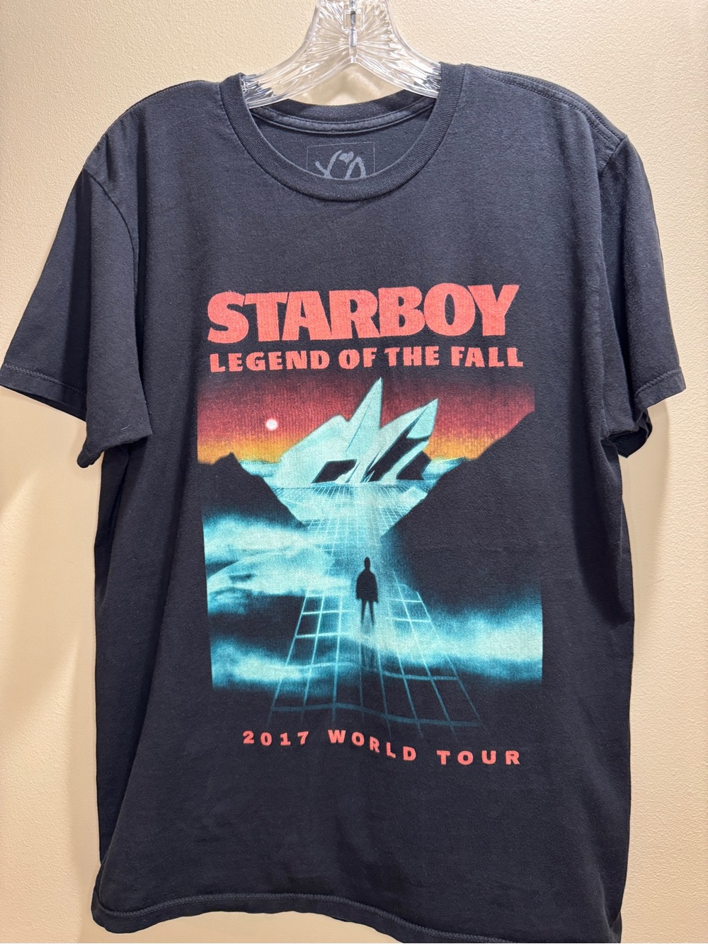 The Weeknd Starboy: Legend of the Fall 2017 World Tour Tee, Size Med